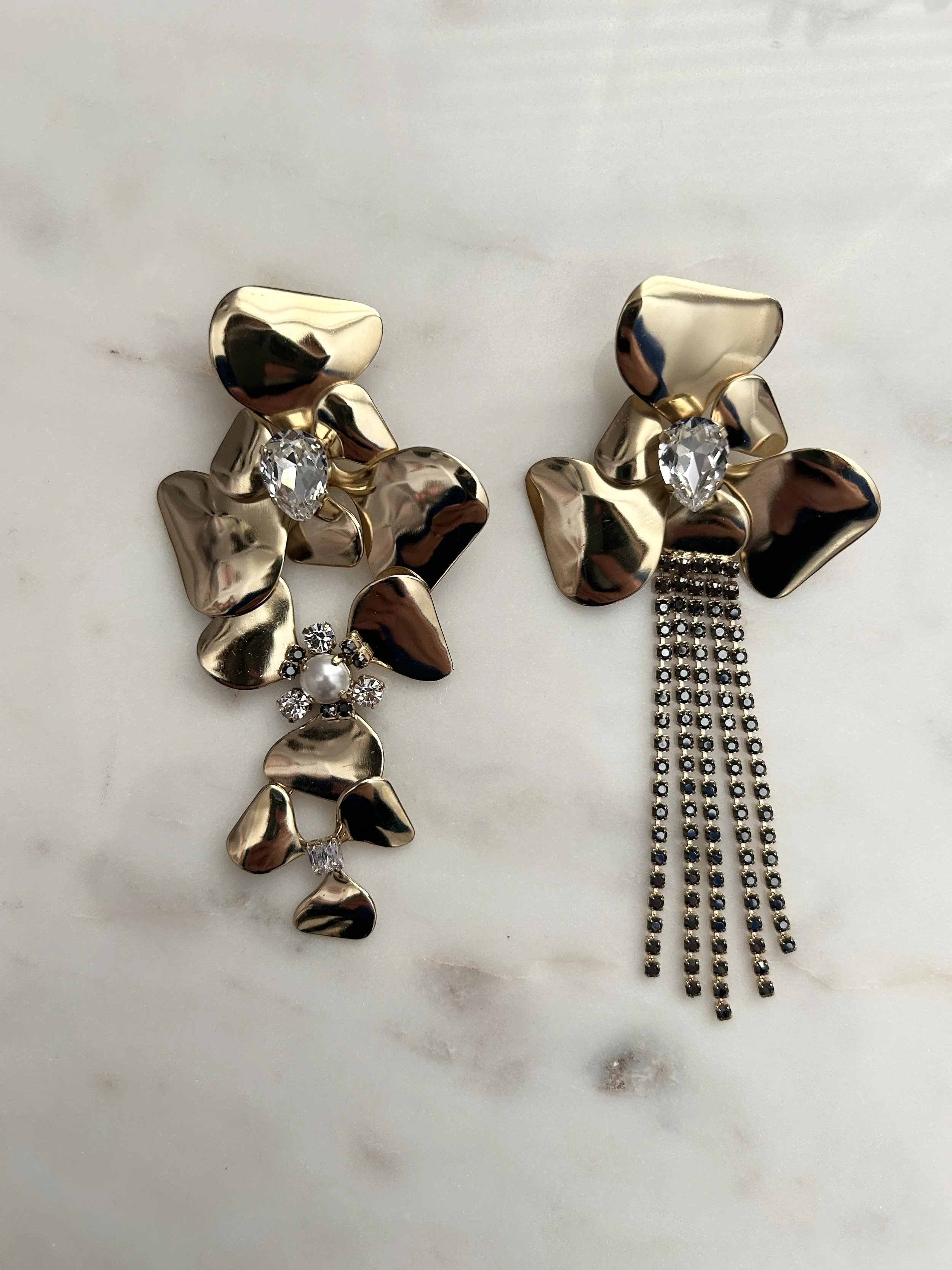 Metal 2025 statement earrings